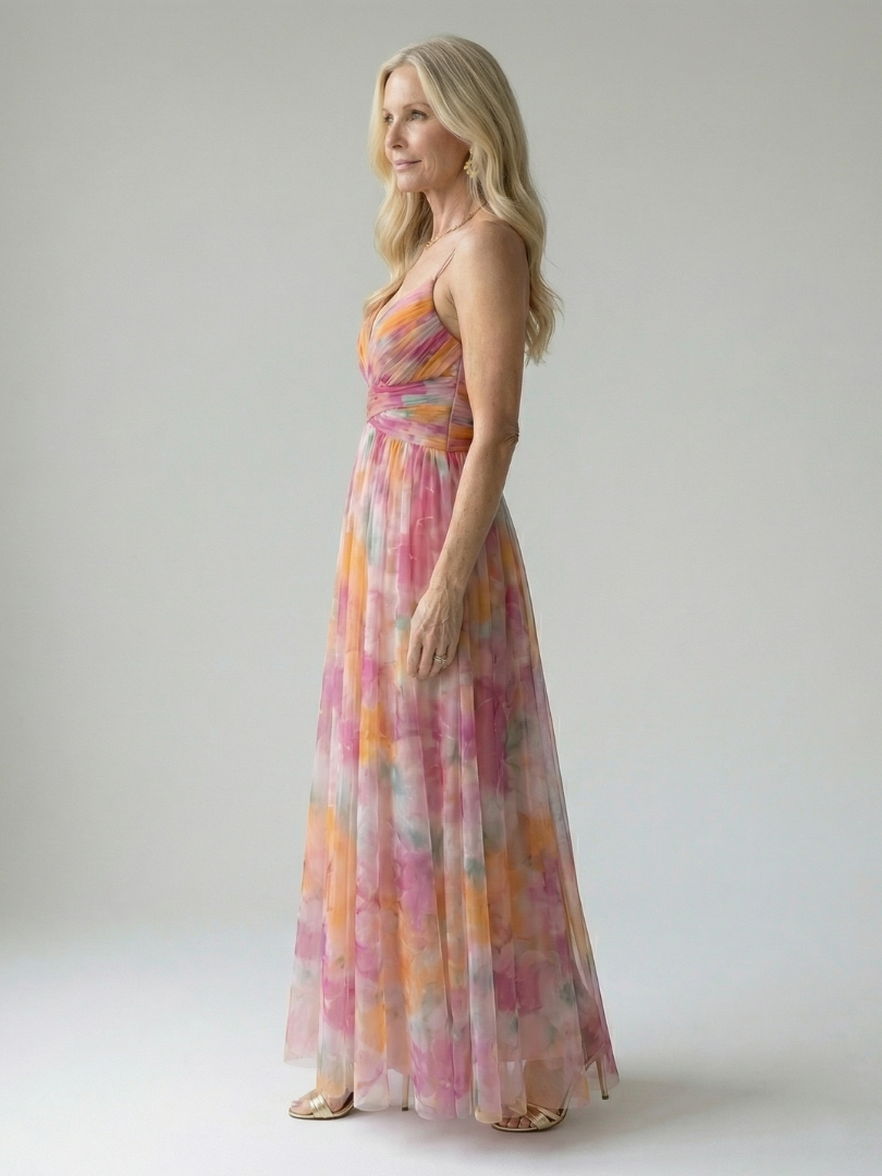 Isel Soft Wrap Maxi Dress - alternate view