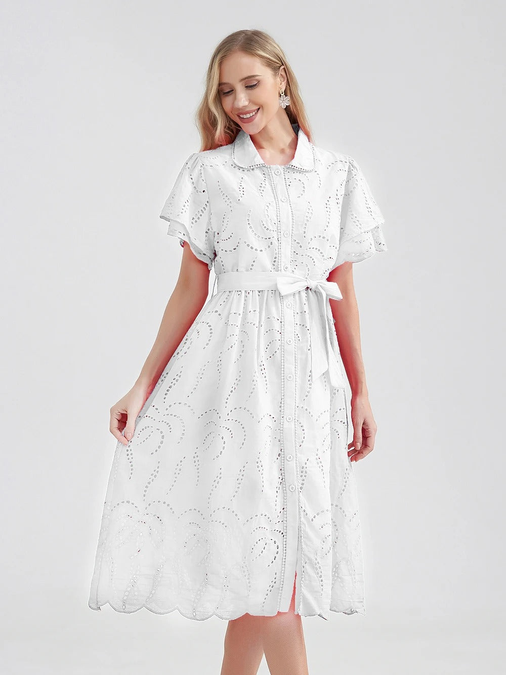 Hollow Out Summer Dress