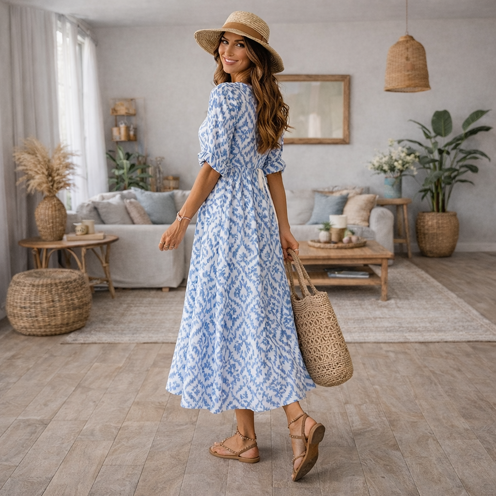 Luna | Effortless Boho Maxi Dress