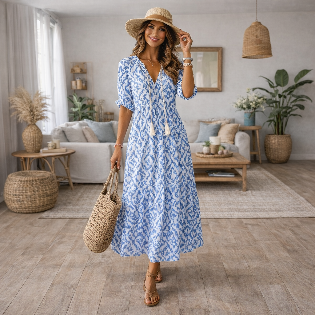 Luna | Effortless Boho Maxi Dress