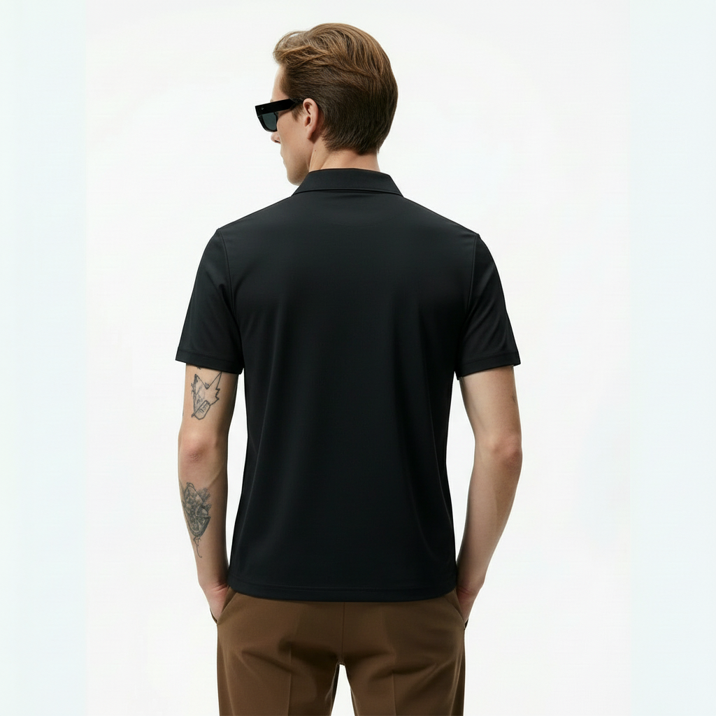 Spring Short Sleeve Polo Shirt