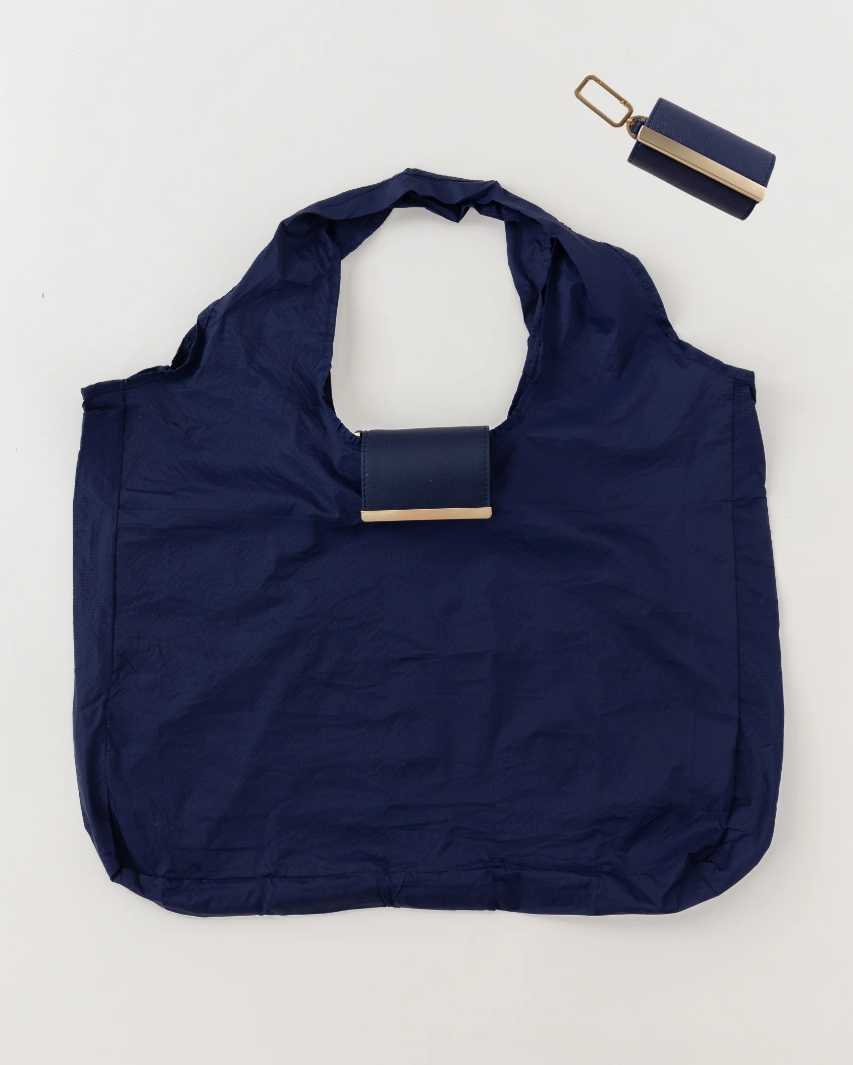 Sebastiann keychain tote - navy
