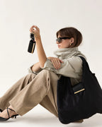 Sebastiann keychain tote - jet