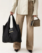Sebastiann keychain tote - jet
