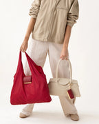 Sebastiann keychain tote - cherry