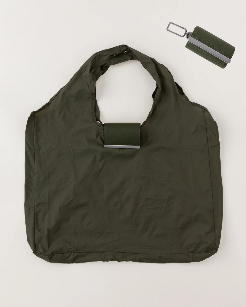 Sebastiann keychain tote - olive