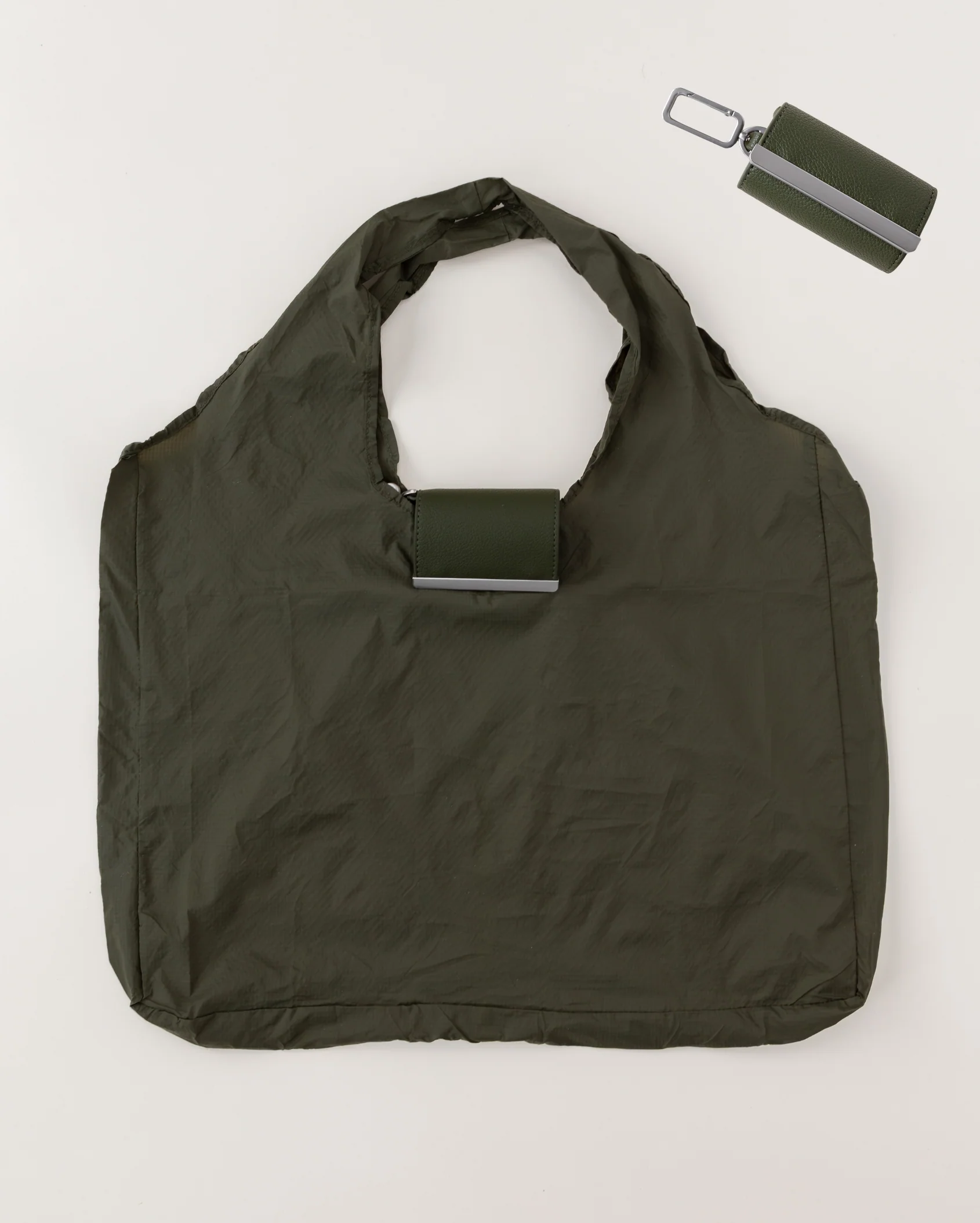 Sebastiann keychain tote - olive