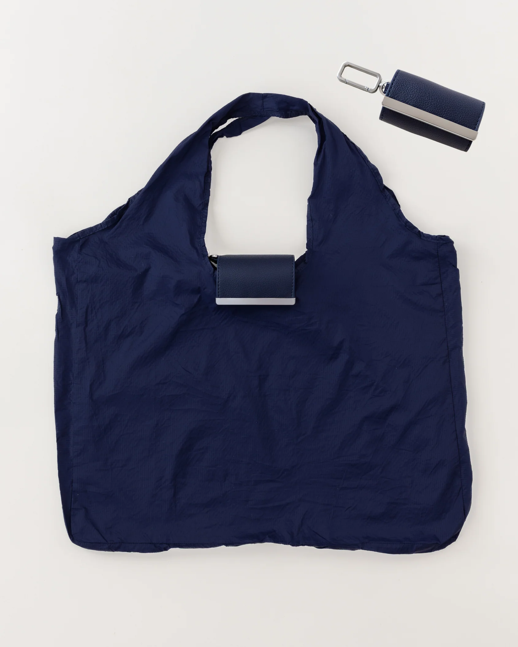 Sebastiann keychain tote - navy