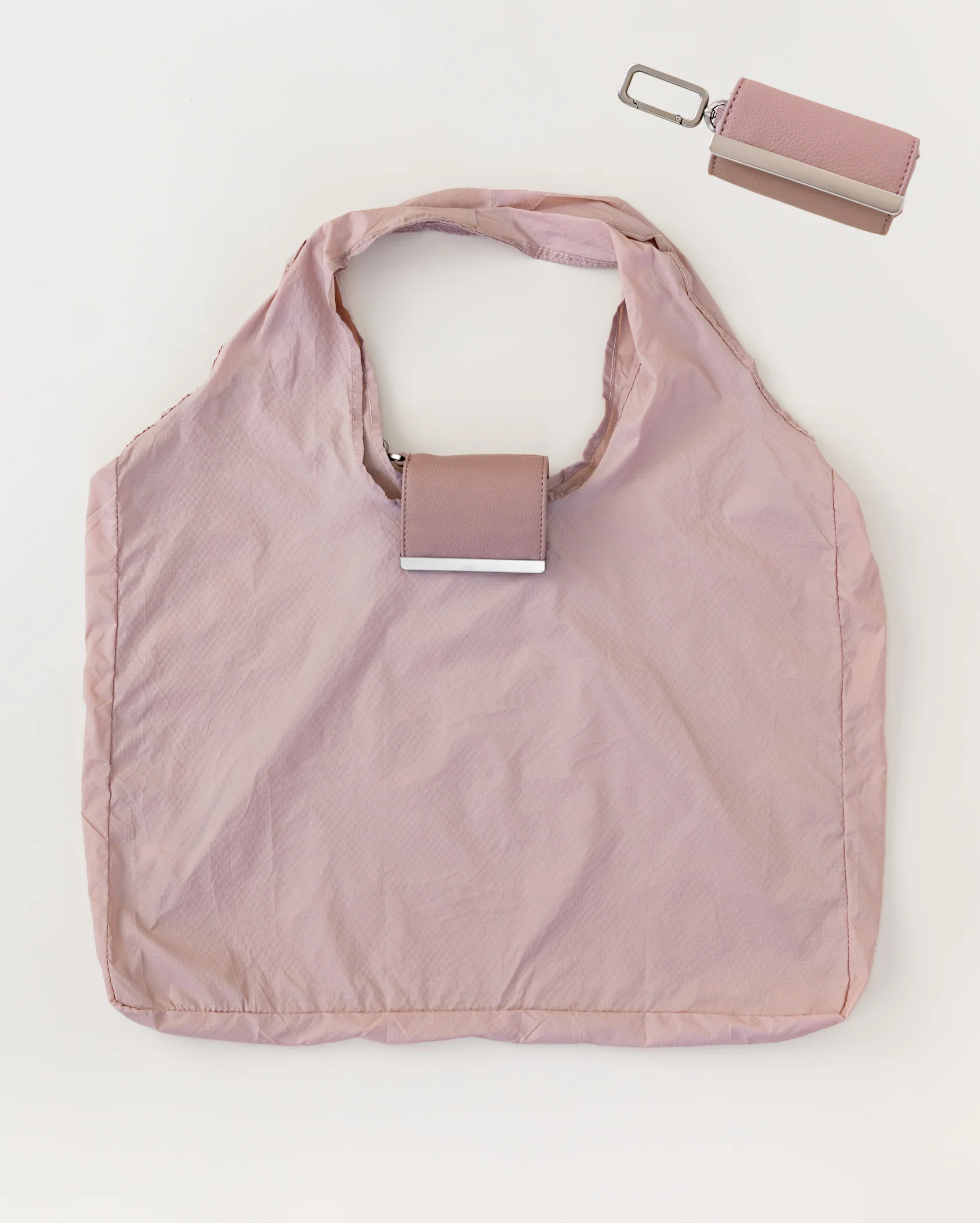 Sebastiann keychain tote - blush