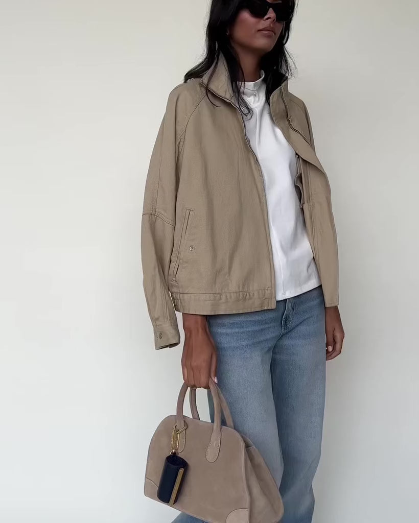 Sebastiann keychain tote - navy