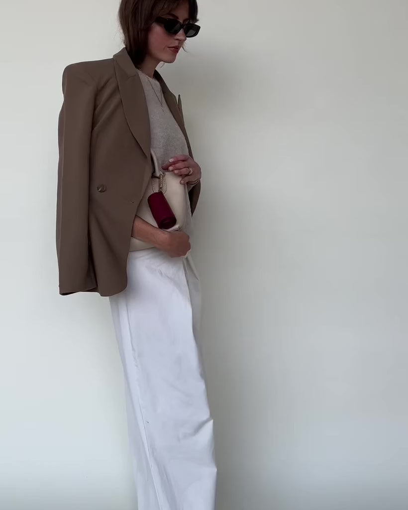 Sebastiann keychain tote - burgundy