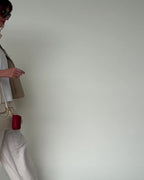 Sebastiann keychain tote - cherry