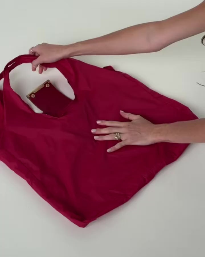 Sebastiann keychain tote - cherry